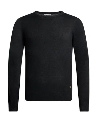 Havana & Co. Man Sweater Black Size 3xl Polyester, Nylon, Viscose, Wool