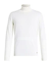 Havana & Co. Man Turtleneck Cream Size Xl Merino Wool, Acrylic In White