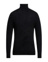 Havana & Co. Man Turtleneck Midnight Blue Size Xxl Acrylic, Mohair Wool, Wool, Elastane