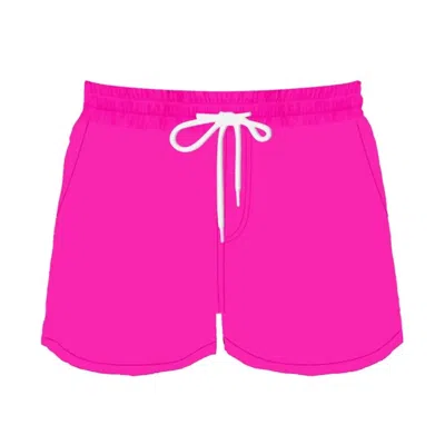 Havana & Co. Men's Swim Trunk In Pink
