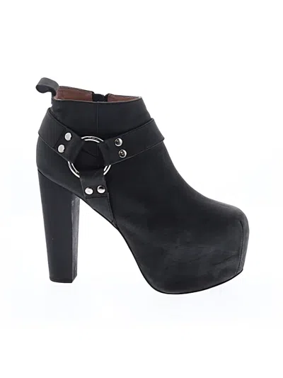 Pre-owned Havana Last Jeffrey Campbell Ankle Boots In Gray