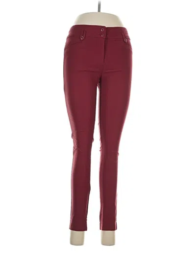 Pre-owned Have Casual Pants In Burgundy