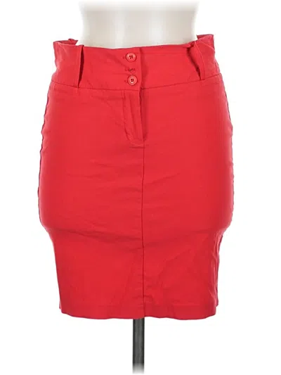 Pre-owned Have Casual Skirt In Red