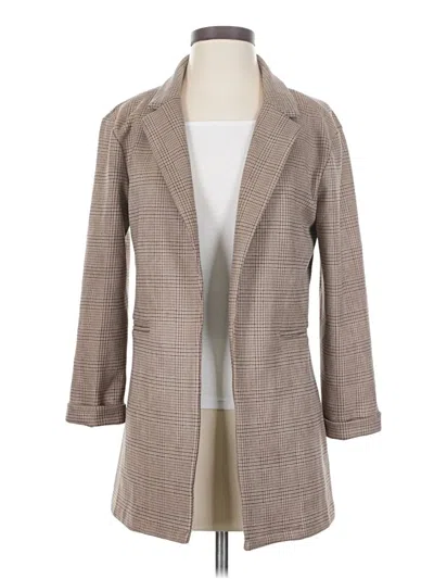 Pre-owned Have Coat In Brown