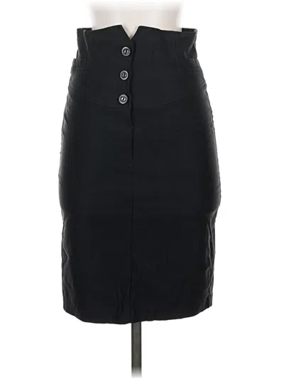 Pre-owned Have Formal Skirt In Black