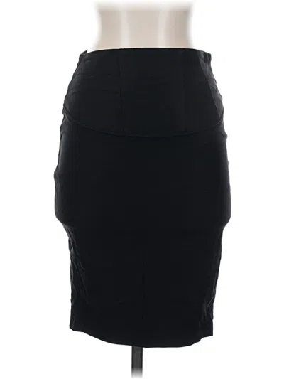 Pre-owned Have Formal Skirt In Black