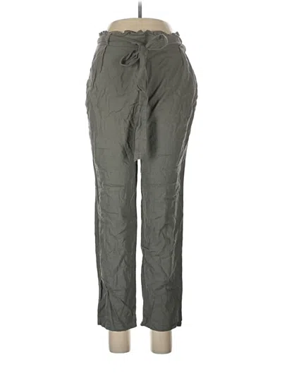 Pre-owned Have Linen Pants In Gray