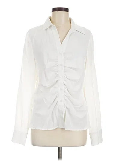 Pre-owned Have Long Sleeve Blouse In Ivory