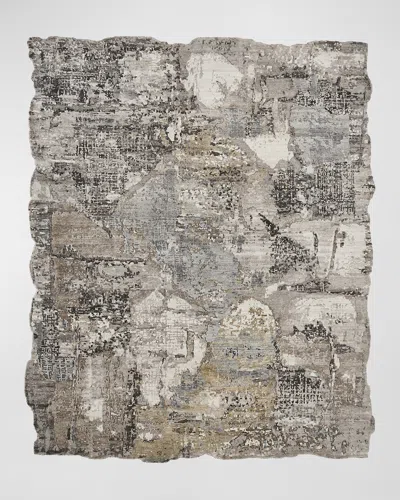 Haven & Loom Abstract Hand-knotted Rug, 10 & Apos; X 14 & Apos;