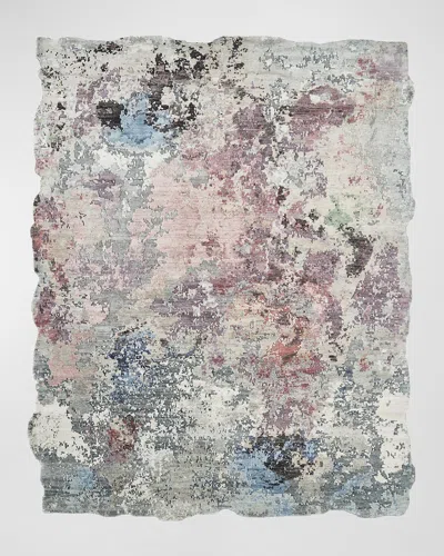 Haven & Loom Abstract Hand-knotted Rug, 6' X 9' In Multi