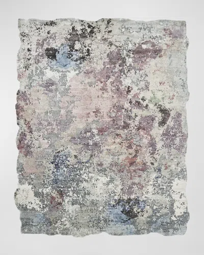 Haven & Loom Abstract Hand-knotted Rug, 9 & Apos; X 12 & Apos;