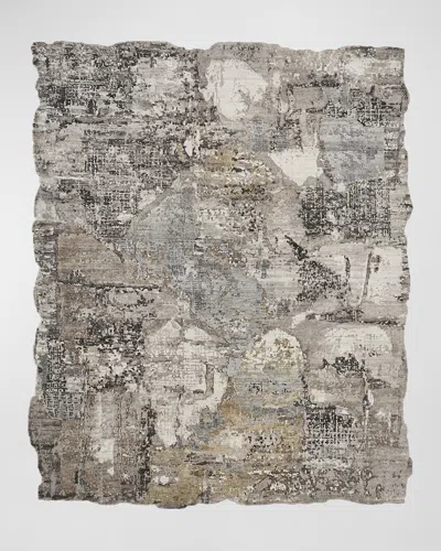Haven & Loom Abstract Hand-knotted Rug, 9 & Apos; X 12 & Apos;