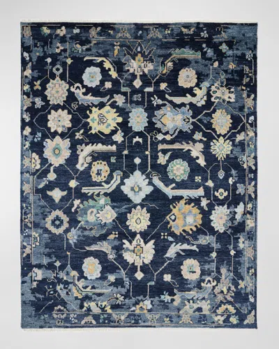 Haven & Loom Afina Hand-knotted Rug, 5' X 7' In Blue
