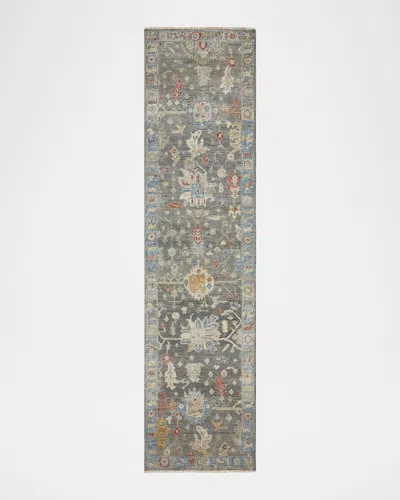 Haven & Loom Aneida Hand-knotted Runner, 2' X 10' In Multi