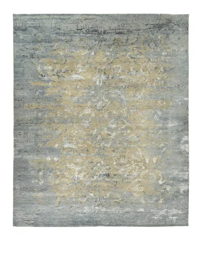 Haven & Loom Aquamarine Hand-knotted Rug