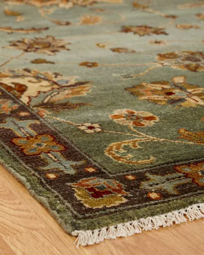 Haven & Loom Atlantic Hand Knotted Rug, 4' X 6'