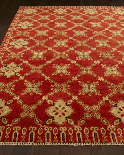 Haven & Loom Augustus Hand Knotted Rug, 6' X 9'