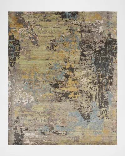 Haven & Loom Aver Tibetan Weave Rug, 8' X 10' In Green