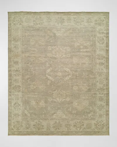Haven & Loom Bellwood Hand-knotted Rug, 3' X 10' In Gray