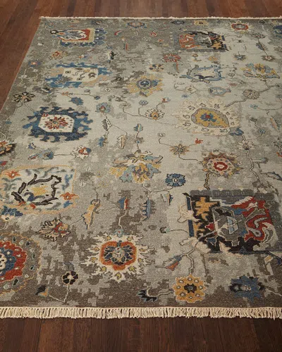 Haven & Loom Brinleigh Soumak Weave Hand-knotted Rug, 8' X 10' In Sand