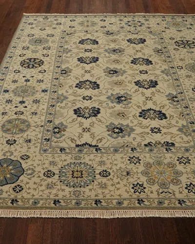 Haven & Loom Cadet Blue Rug, 10' X 14'