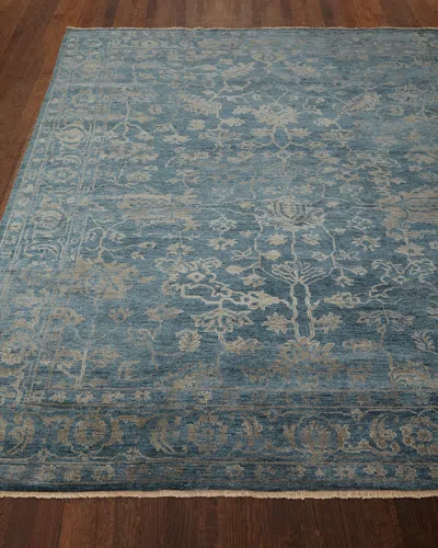 Haven & Loom Cece Magnolia Wool Rug, 10' X 14'