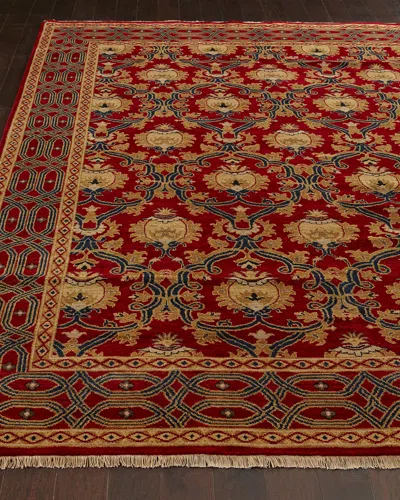 Haven & Loom Cimarron Hand-knotted Rug, 8' X 10' In Red