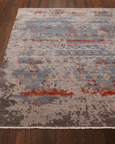 Haven & Loom Daisa Clay Hand-knotted Rug, 8' X 10' In Gray