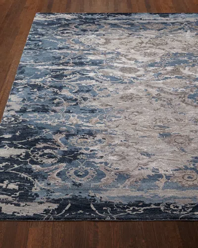 Haven & Loom Deep Horizon Hand-knotted Rug, 6' X 9'