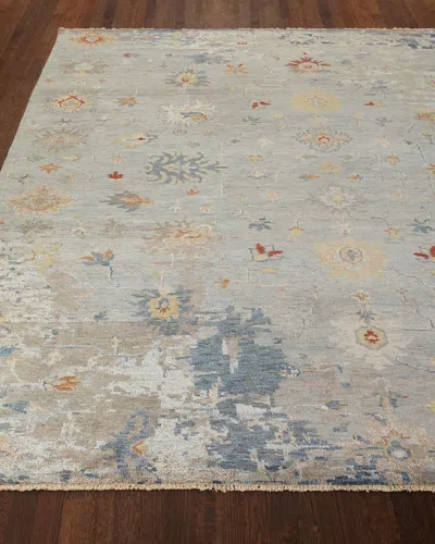 Haven & Loom Deleese Hand-knotted Rug, 4' X 6'