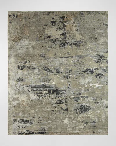 Haven & Loom Driftwood Hand-knotted Rug, 10' X 14' In Gray