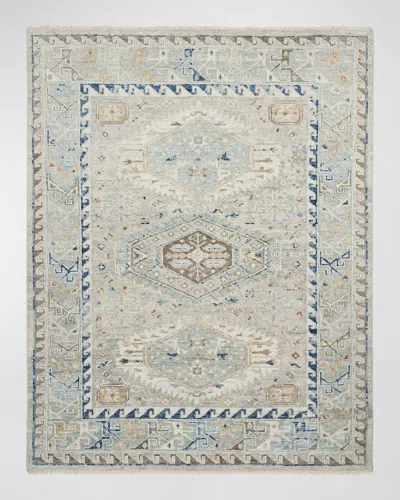 Haven & Loom Fiona Hand-knotted Runner, 3' X 10' In Gray