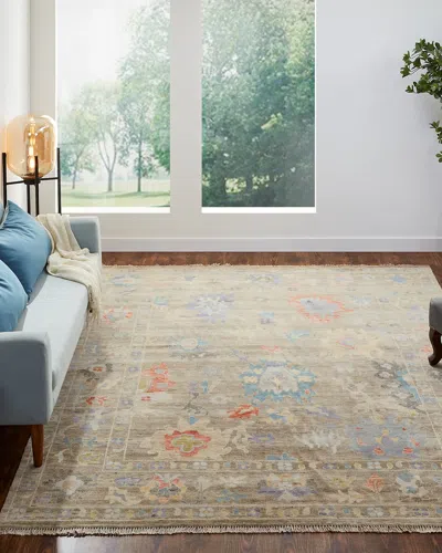 Haven & Loom Harrell Hand Knotted Rug, 6' X 9' In Multi
