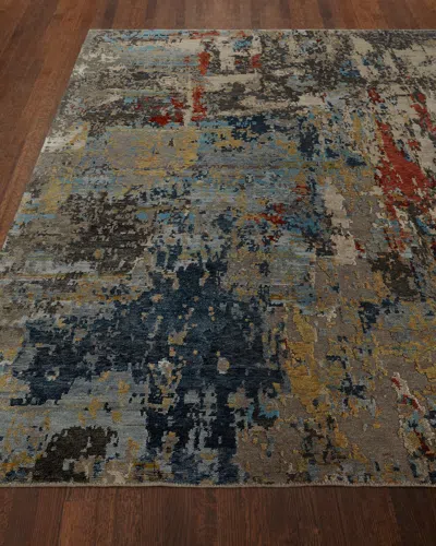 Haven & Loom Layla Tibetan Weave Knotted Rug, 10' X 14'
