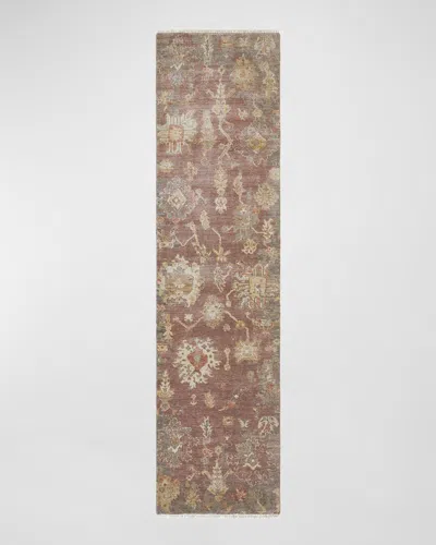 Haven & Loom Lennox Hand-knotted Runner, 3 & Apos; X 10 & Apos;