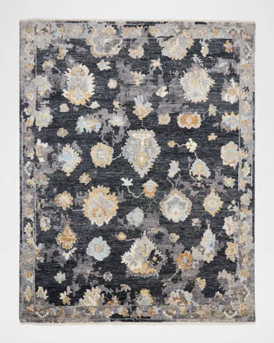 Haven & Loom Lylah Hand-knotted Rug, 9' X 12' In Black
