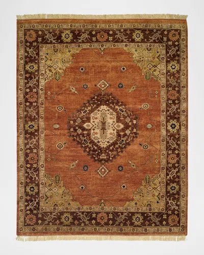 Haven & Loom Medallion Hand-knotted Rug