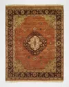 Haven & Loom Medallion Hand-knotted Runner, 3' X 10' In Brown