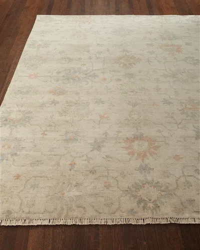 Haven & Loom Mykia Hand-knotted Oushak Rug, 12' X 15'