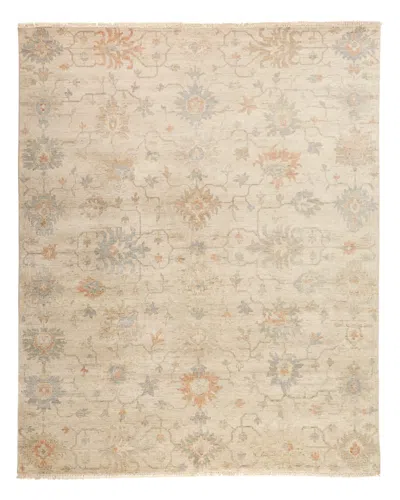 Haven & Loom Mykia Hand-knotted Oushak Rug, 5' X 7' In Brown