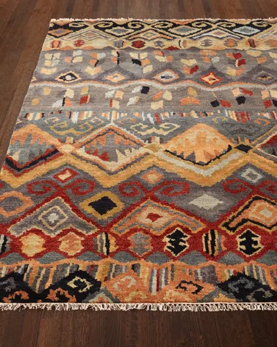 Haven & Loom Noam Earth Hand-knotted Rug, 4' X 6'