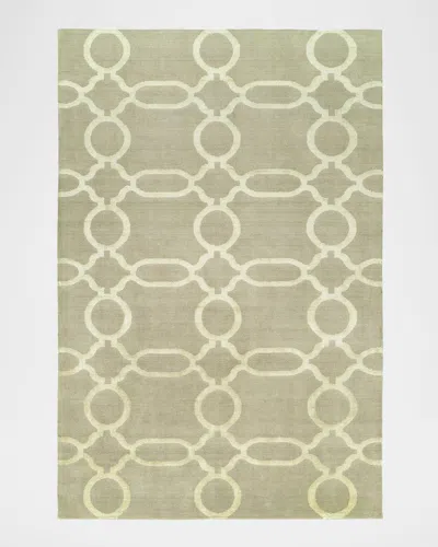 Haven & Loom Ogee Chain Hand-knotted Rug