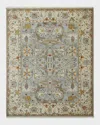 Haven & Loom Placidio Soumak Weave Rug, 4' X 6' In Green