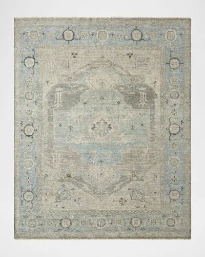 Haven & Loom Sterling Hand-knotted Rug, 6 & Apos; X 9 & Apos;