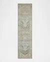 Haven & Loom Sterling Hand-knotted Runner, 3' X 10'