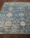 Haven & Loom Williamsburg Hand-knotted Rug, 8' X 10' In Blue