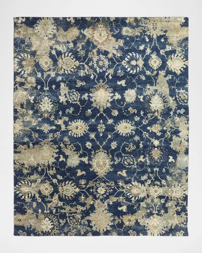 Haven & Loom Zain Hand-knotted Rug, 10' X 14' In Blue