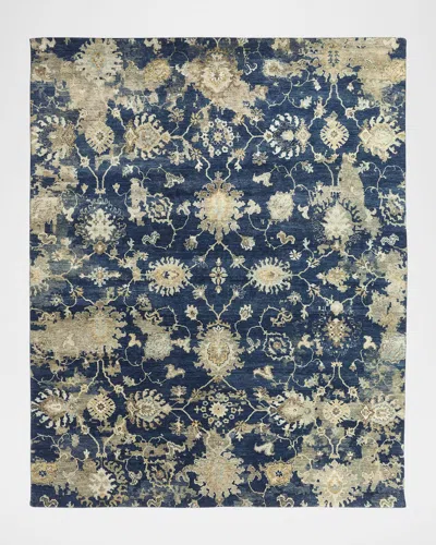Haven & Loom Zain Hand-knotted Rug, 8' X 10' In Blue