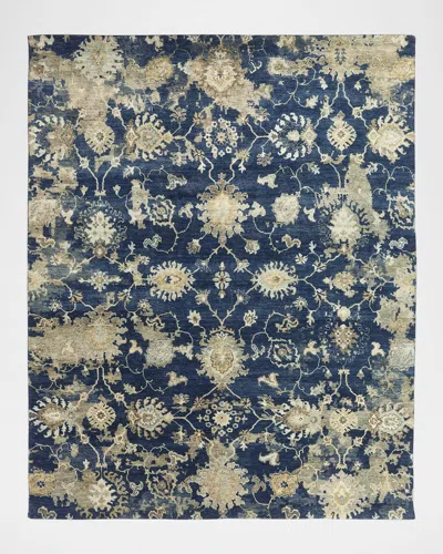 Haven & Loom Zain Hand-knotted Rug, 9' X 12' In Blue