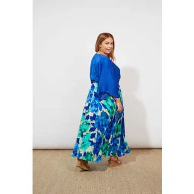 Haven Cayman Maxi Skirt In Blue